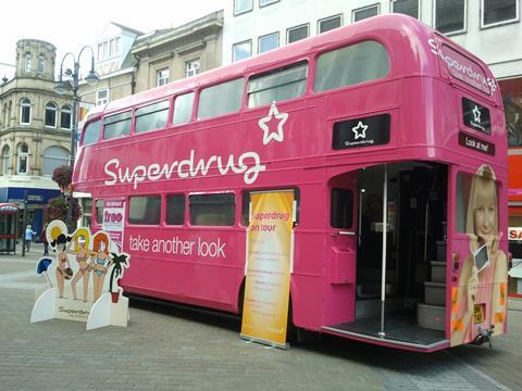 Superdrug Bus