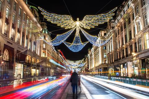 Regent Street Christmas lights
