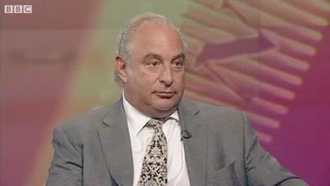 sir philip green working lunch 20090610