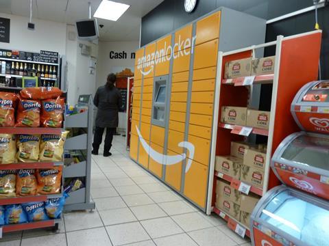 Co-op hosts Amazon collection lockers in store