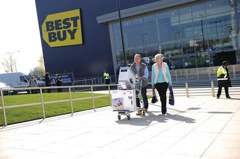 Electricals chain Best Buy has been hit hard by competition from Amazon