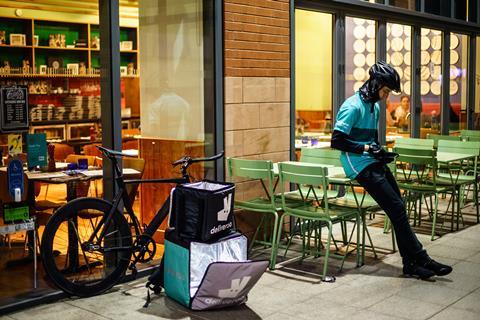 Deliveroo rider