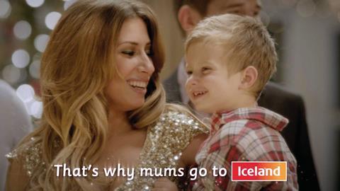 Iceland has backed its brand ambassador Stacey Solomon after she was axed from the shortlist for Celebrity Mum of the Year