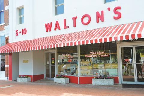 Walmart’s Visitors Center in Arkansas, where the first store was opened by Sam Walton