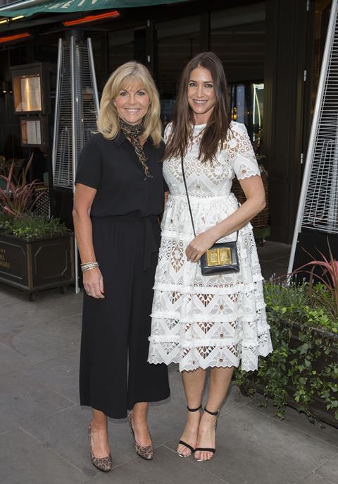 JD Williams Angela Spindler  CEO N Brown Group plc  and Lisa Snowdon