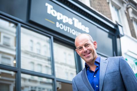 Topps Tiles is launching a hybrid store format