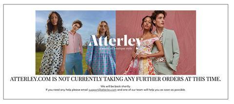 Atterley website down