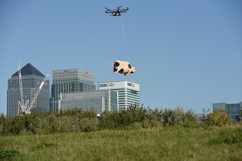 Orchard Pig is trialling pig delivery drones as it puts a playful spin on Amazon and Walmart's fulfilment innovations. 