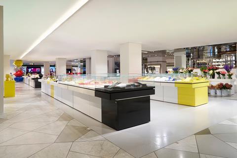 The new jewellery department at Harvey Nichols' Knightsbridge store
