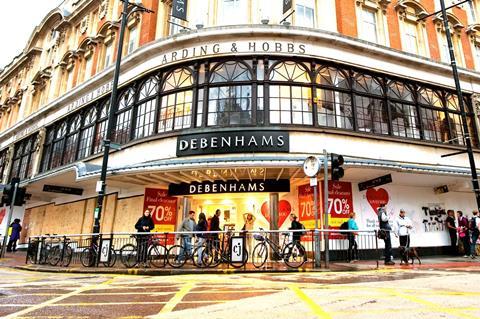 The department store chain posted a rise in profits