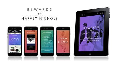 Harvey Nichols has launched its first loyatly scheme