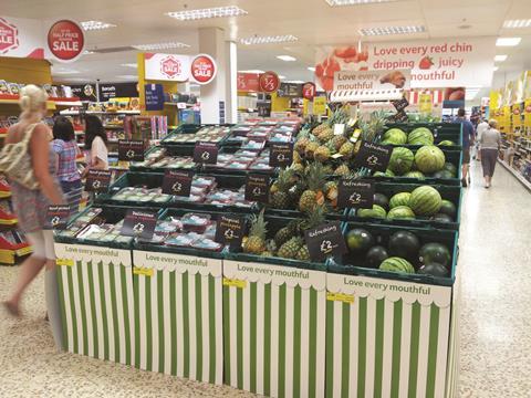 Tesco’s Love Every Mouthful campaign focuses on its fresh food offer