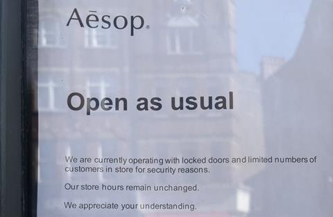 Aesop sign