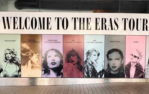 Taylor Swift Eras Tour posters