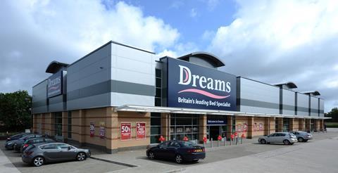 Dreams has recorded double-digit in-store year-on-year sales growth.