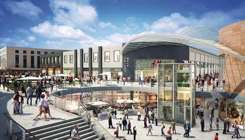 File:Westfield White City shopping centre deserted in April 2020