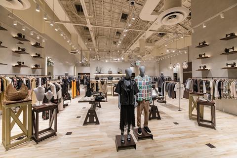 AllSaints store interior