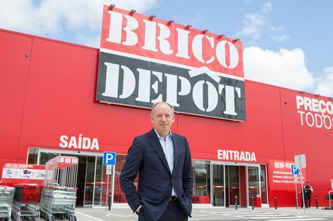 Kingfisher boss Sir Ian Cheshire opened the retailer's first store in Portugal on Tuesday under the Brico Dépôt fascia