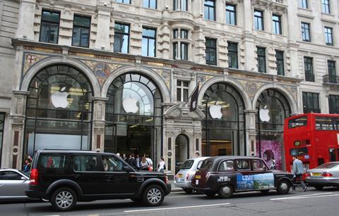 Apple is gearing up to overhaul its Regent Street store