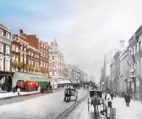 John Lewis's first Oxford Street store, 1864