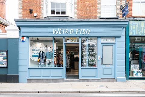Weird Fish store in Henley