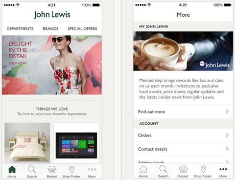 This app demonstrates John Lewis’s genuine understanding of its customers and their needs.