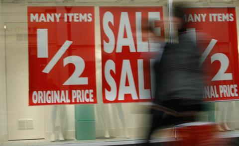 Discounting on the high street credit Alan Cleaver