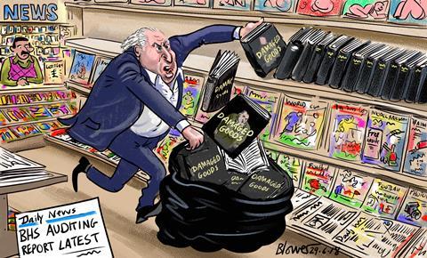 Patrick Blower cartoon 29 June