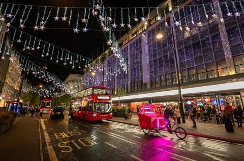 Oxford Street Christmas 2023