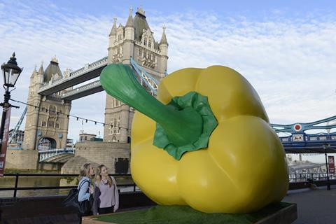 Morrisons' yellow pepper made an impression