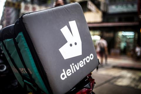 Deliveroo delivery bag