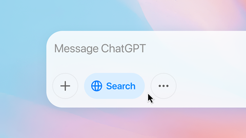 Screenshot of search in ChatGPT