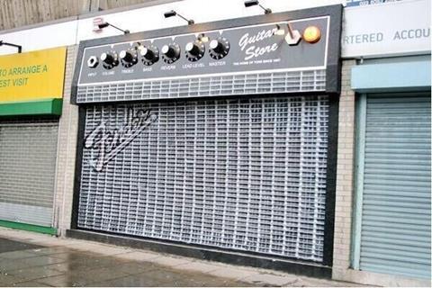 Guitar store, Southampton