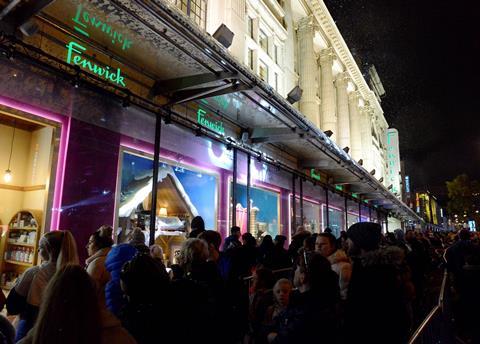 Fenwick Christmas window Newcastle