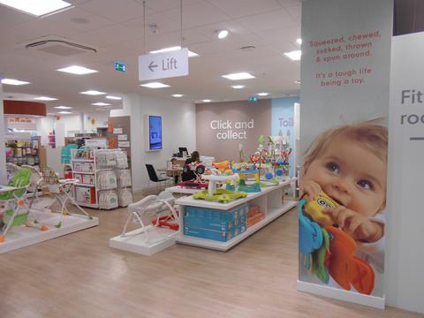 Mothercare’s trading momentum has stalled in the first quarter