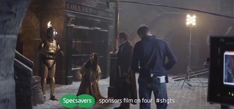 The 'should've' idents boast quirky storylines, including a short-sighted robot interrupting a Dickensian melodrama.