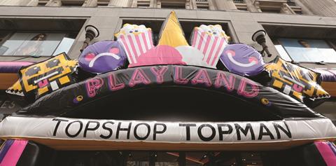 Playland at Topshop