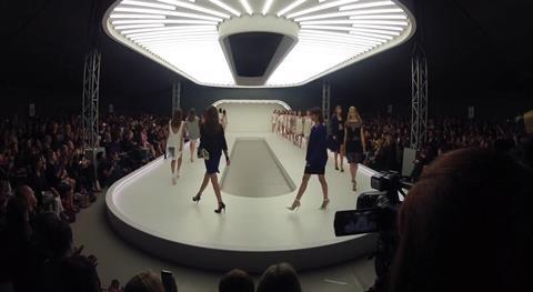 Topshop’s ad aims to immerse consumers in the glamour of its fashion show