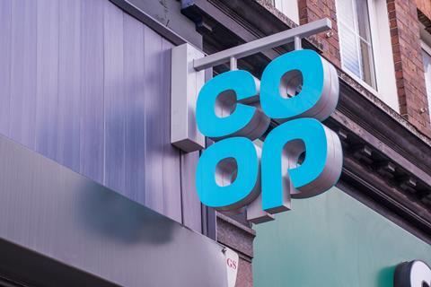 Co-p store sign