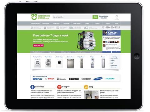 Judges said Appliances Online ‘nailed it’ with site changes that increased sales via tablets
