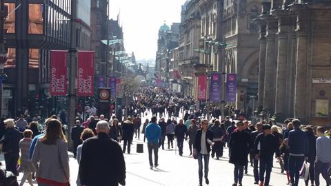 Glasgow high street