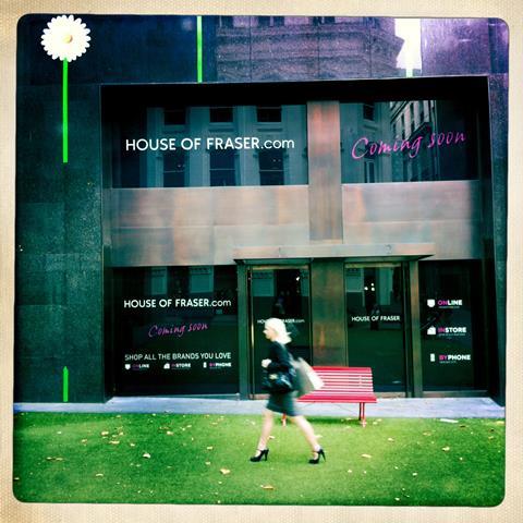 House of Fraser.com's yet-to-open store at Liverpool One