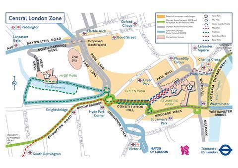 The Olympic Route Network