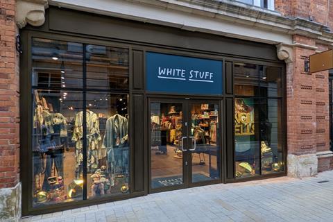 Exterior of White Stuff store in 2023