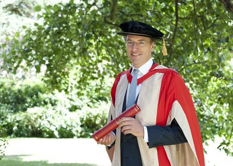 Sir Charlie has been awarded with an honorary degree