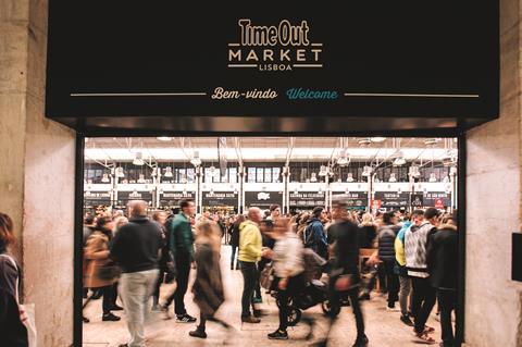 Lisbon food hall