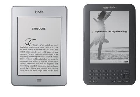 The Kindle Keyboard and new Kindle Touch
