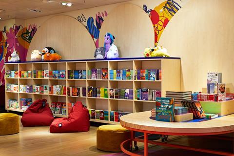 Kids' area at John Lewis
