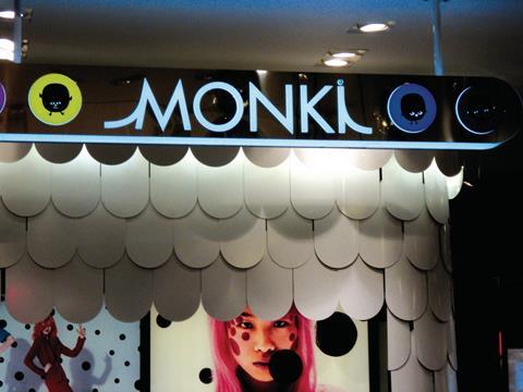 Quirky Swedish brand Monki is aimed at younger shoppers, aged 14 to 20