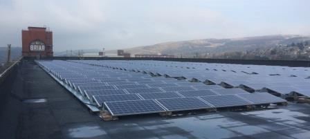 JD Williams has installed solar panels on its distribution centre's roof